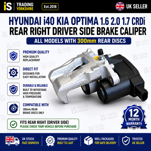 Rear right driver - side, brake