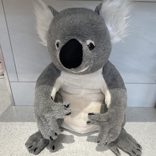 Vintage grey white koala - white,