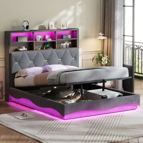 4ft6 double grey - 4ft6,