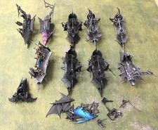 40k Dark Eldar Drukhari RAIDERS x9 all broken and incomplete GW 33658