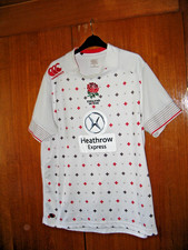 England Rugby Union Jersey Shirt Canterbury Se7ens size XL 44/46 White Sevens