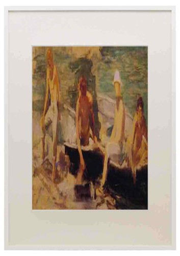 Henry scott tuke the - the, rowing