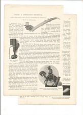 FROM A SMOKERS MUSEUM  SMOKING tobacco PIPES T C HEPWORTH  ARTICLE 1898