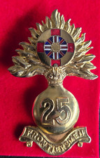 London Regiment, 25th Frontiers men. British Military Cap Badge
