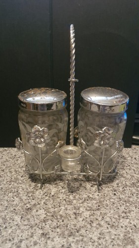 Pair preserve pots stand - preserve,