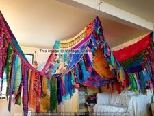 Indian Vintage Silk Sari Multi