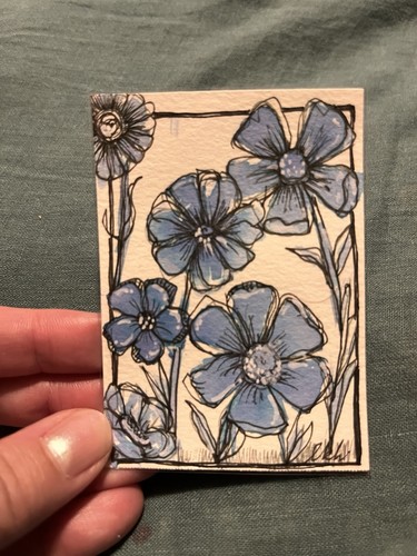 Aceo original illustration - original,