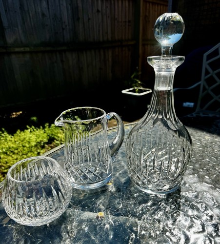 Edinburgh crystal decanter jug - crystal,