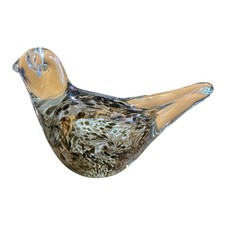 Murano Style Art Glass Bird