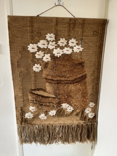 Vintage boho wool wall - vintage,