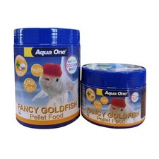 Aqua One Fancy Goldfish Pellet with Garlic Complete Daily Fish Food 2 Sizes