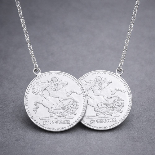 Full sovereign necklace solid - full,