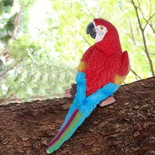 Small Resin Parrot Statue Wall