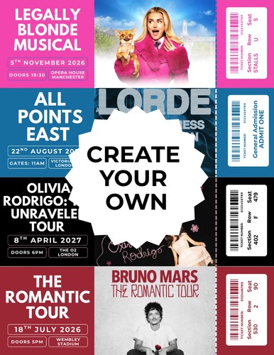 Create your own - your, own: