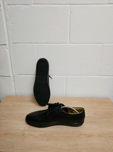 Steptronic shoes black leather - shoes,