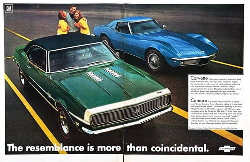 1968 chevy corvette camaro - chevy, &