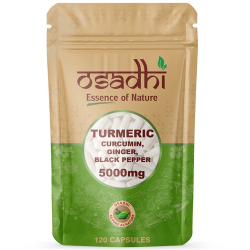 Turmeric capsules 5000mg - turmeric, +