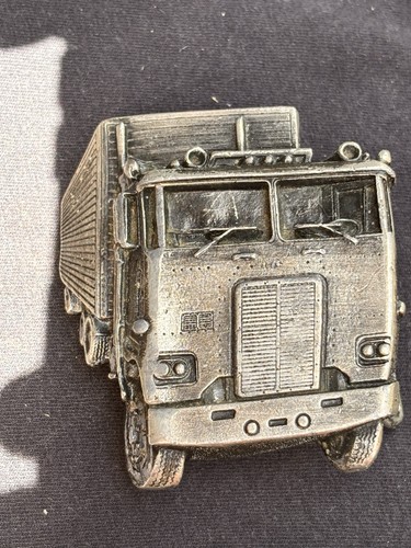 Semi truck buckle bergamot - semi,