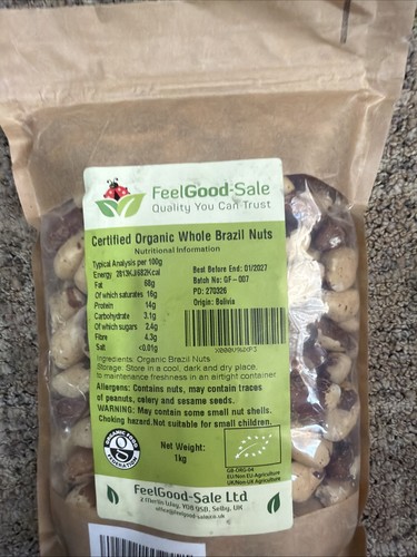 Organic whole brazil - organic,
