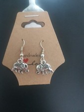 Handmade Elephant Drop Earings Earrings Women's Jewelry