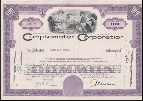 Vintage securities usa - securities,