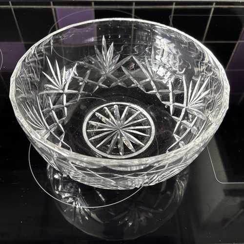 Vintage crystal cut glass - vintage,