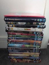Disney Dvd Bundle Sleeping Beauty Cinderella Aladdin Mulan Aristocats Chip Dale