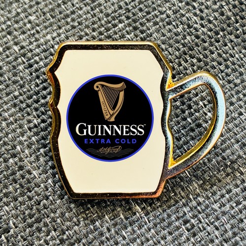 Guinness pint glass - glass, pin