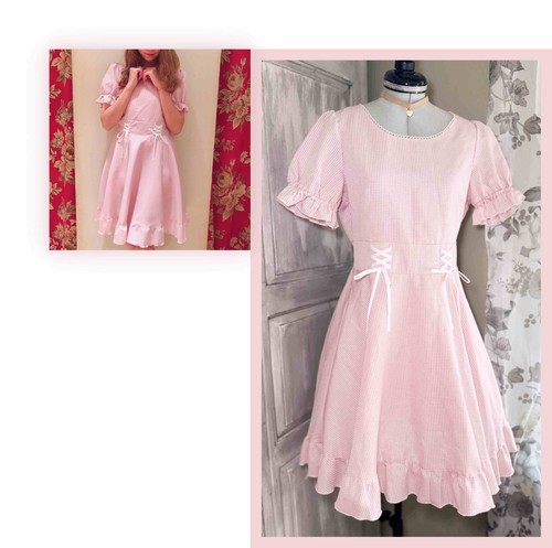 Liz lisa gingham check - gingham, op