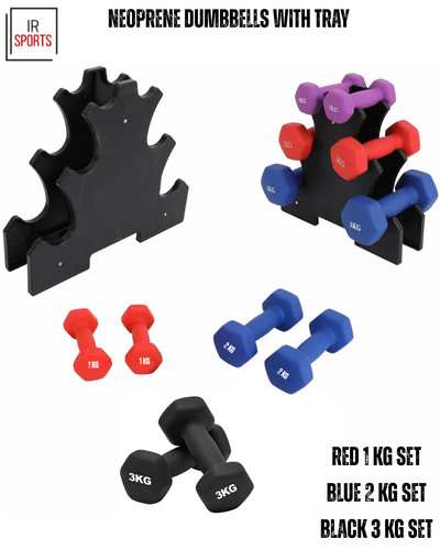 12kg hex dumbbell neoprene - 12kg,