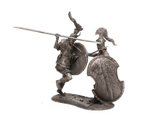 Tin 54mm greece - tin, war