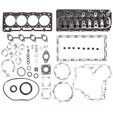 Complete Cylinder Head Loaded with Springs and Valves for Kubota V1505 Engine
