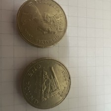 One Pound £1 Gibraltar Coin Year 2004 Rare The Great Siege 1779-1783 (2902)