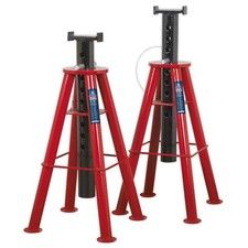 Sealey Axle Stands 10tonne Capacity Per Stand 20tonne Per Pair High Lift Stand