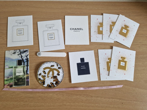 Chanel perfume cards - , /