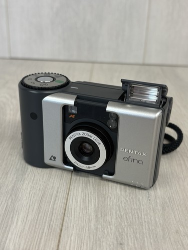 Pentax efina silver compact - pentax,