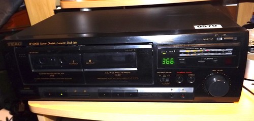 Teac 600r stereo double - w-600r,