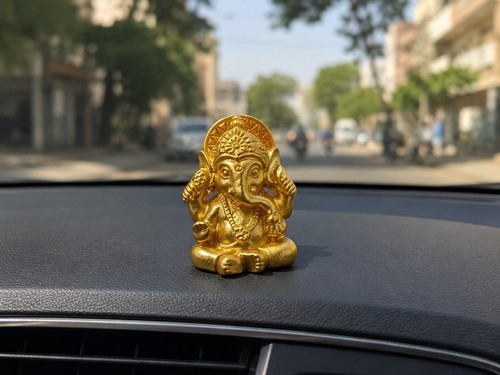 Handmade raisin ganesh idol - raisin,
