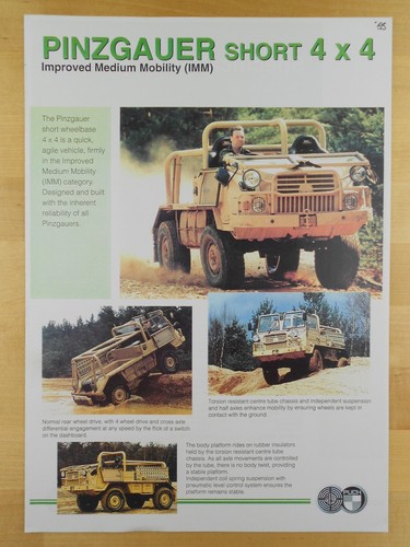 Steyr puch pinzgauer range - steyr,