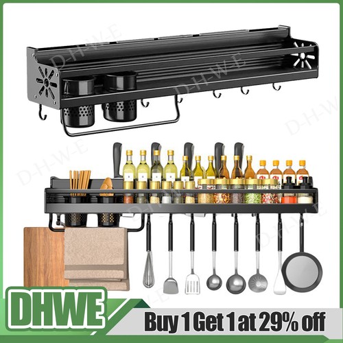 Wall mounted kitchen utensils - mounted,