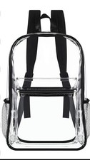 Clear Backpack, 15'' Clear