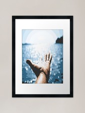 BEACH Pop Art Framed Art Print