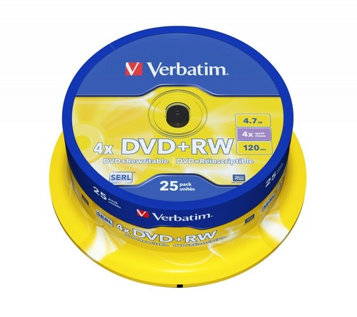 Verbatim 43489 dvd - verbatim, dvd+rw