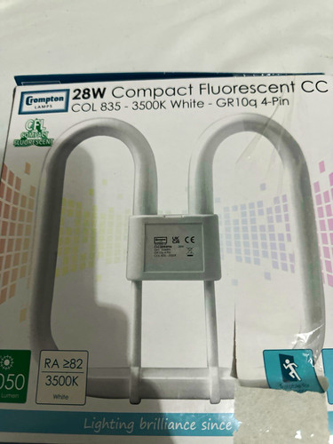 Crompton lamps 28w cfl - crompton, 3500k