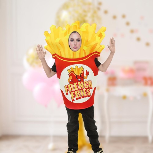 French fries costume - costume, kids