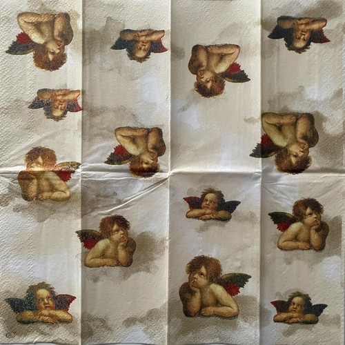 Paper napkins 21x21cm - 3,