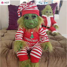 Christmas Grinch Latex Plush
