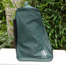 Aigle Extra Large Boot Bag Fits UK Size 12 Wellington or Riding Boot Green