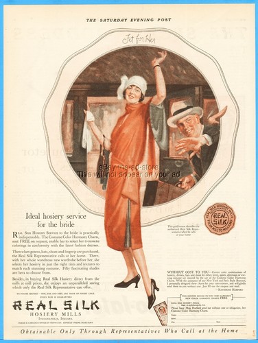 1925 real silk - real, hosiery