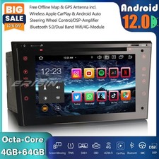 Android 14 Car Stereo Sat Nav DAB+ Vauxhall Astra Corsa C/D Meriva Zafira Antara